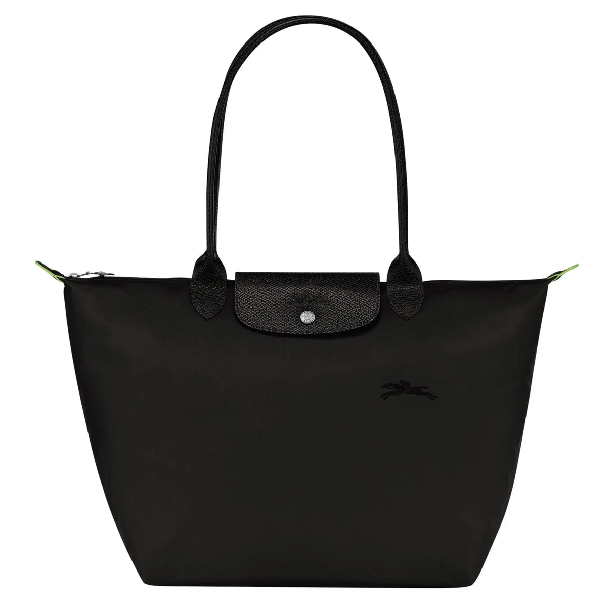 LONGCHAMP - Le Pliage Green - Sac porté épaule M - Noir