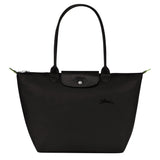 LONGCHAMP - Le Pliage Green - Sac porté épaule M - Noir