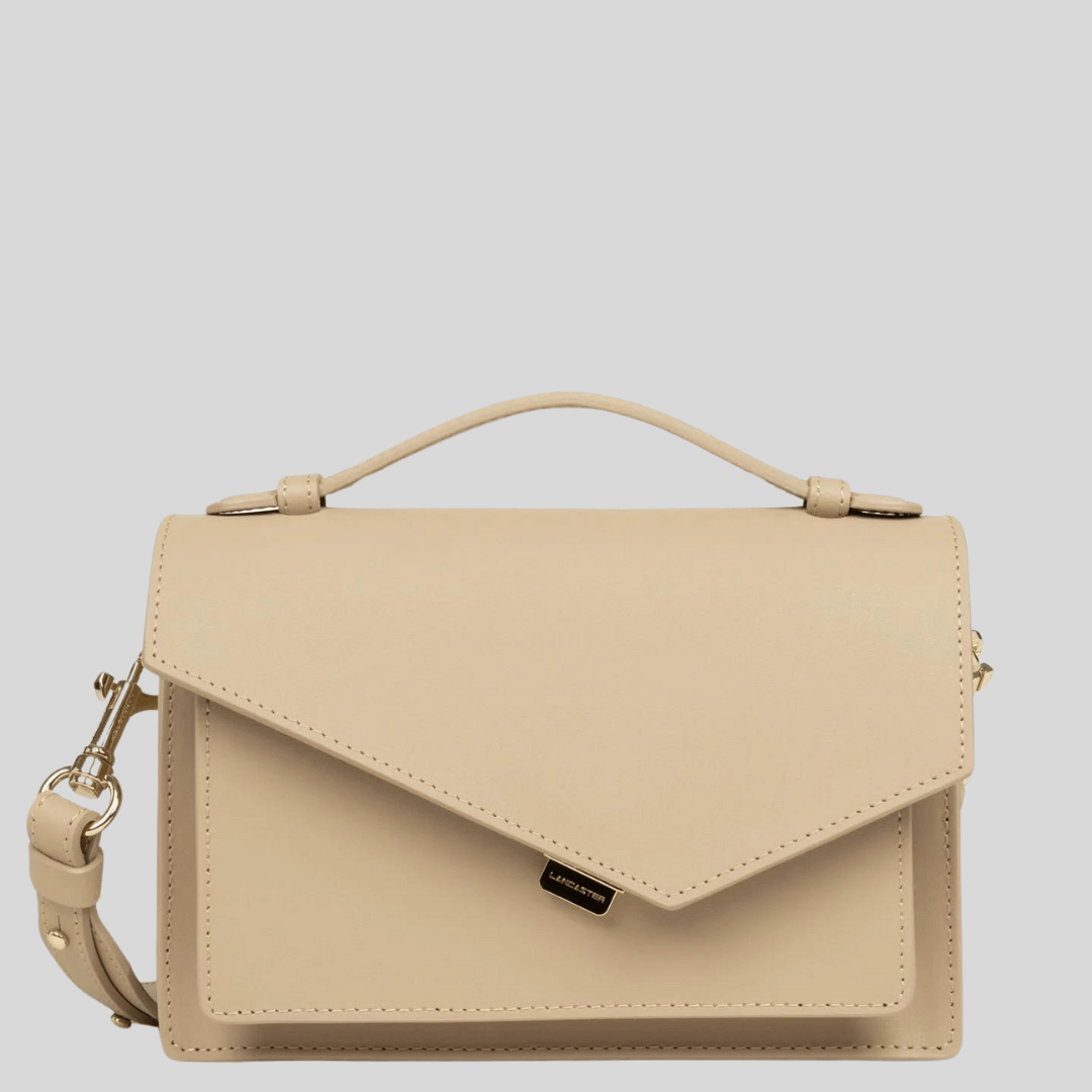 LANCASTER - Sac trotteur- Zoé- beige foncé