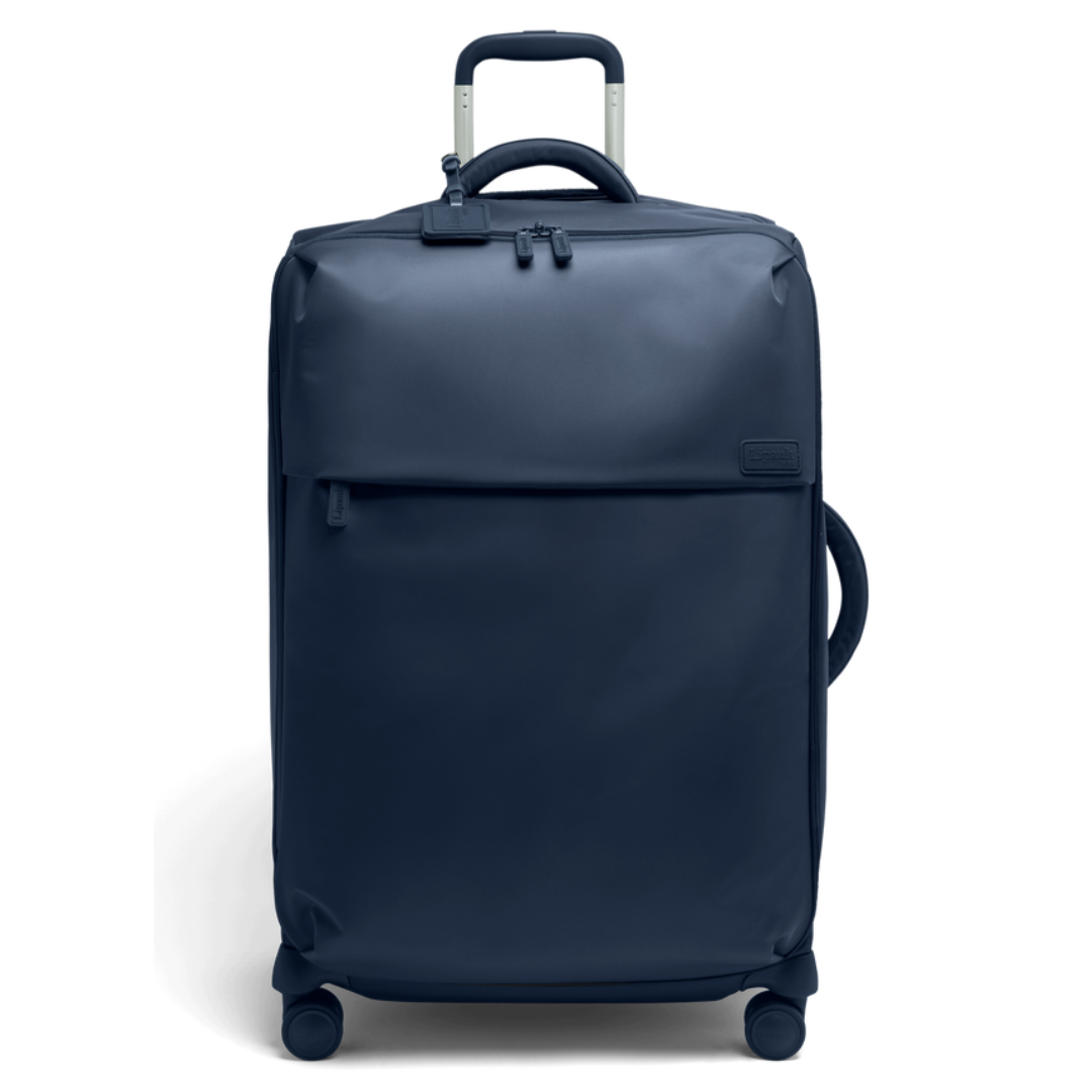 Plume Valise long sejour Bleu Marine Lipault Pratique et elegante BAGADIE PARIS