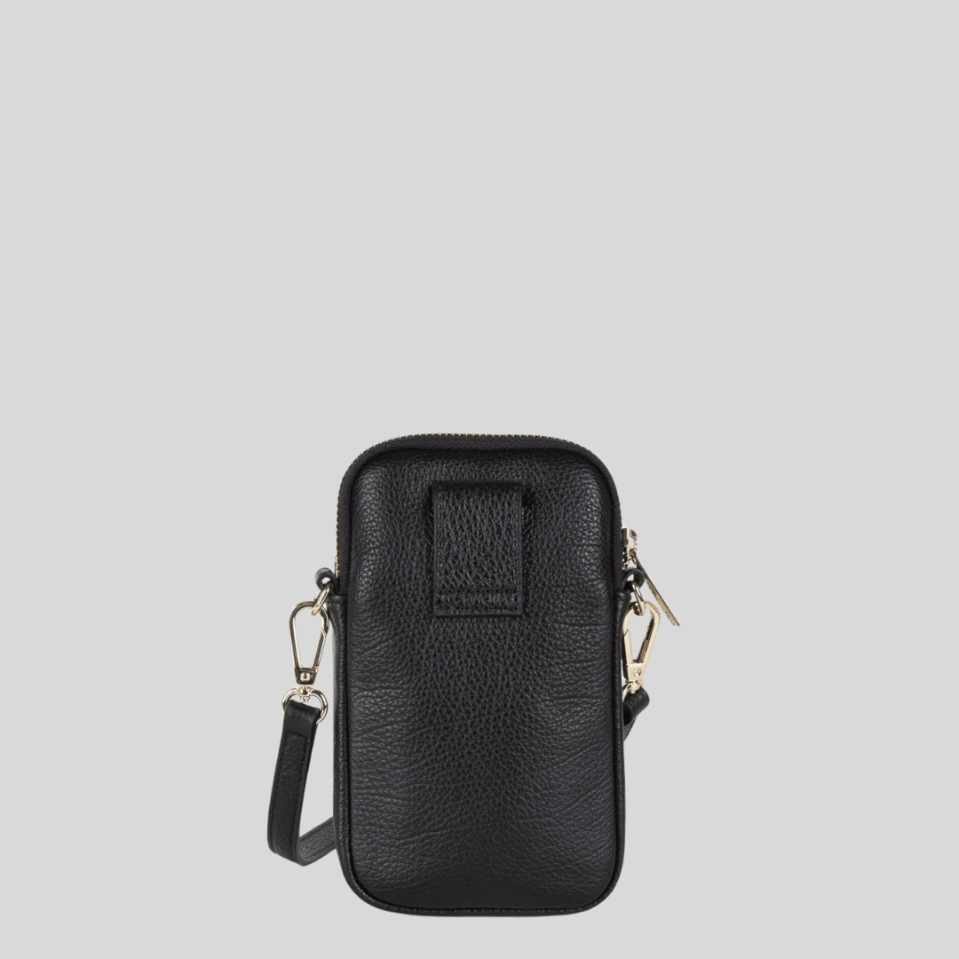 LANCASTER - Pochette smartphone - Dune- noir