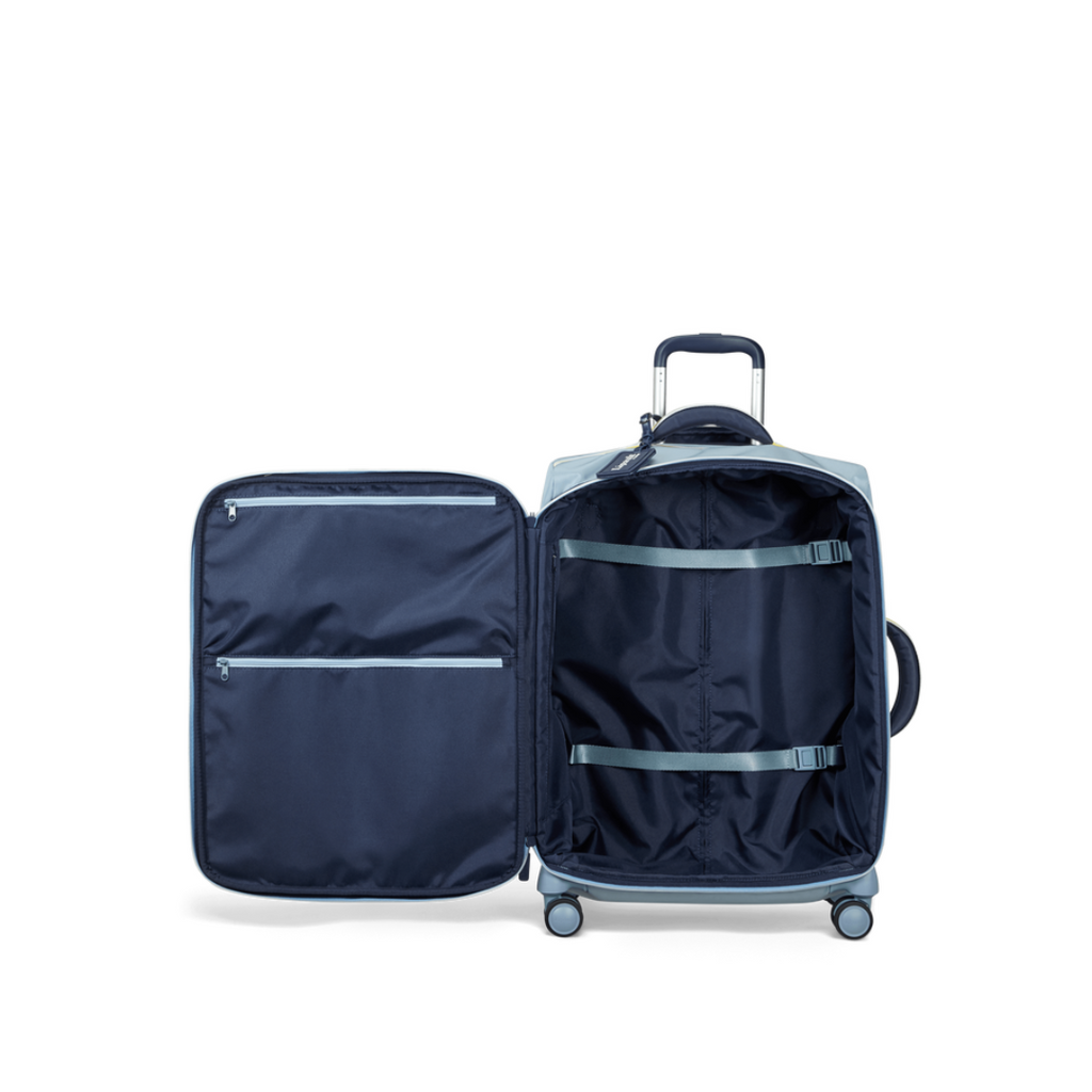 LIPAULT - Valise 4 roues 55cm - Plume - Open Sky