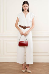 LANCASTER - Sac à main - Suave Even - Carmin