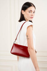 LANCASTER - Sac à main - Suave Even - Carmin