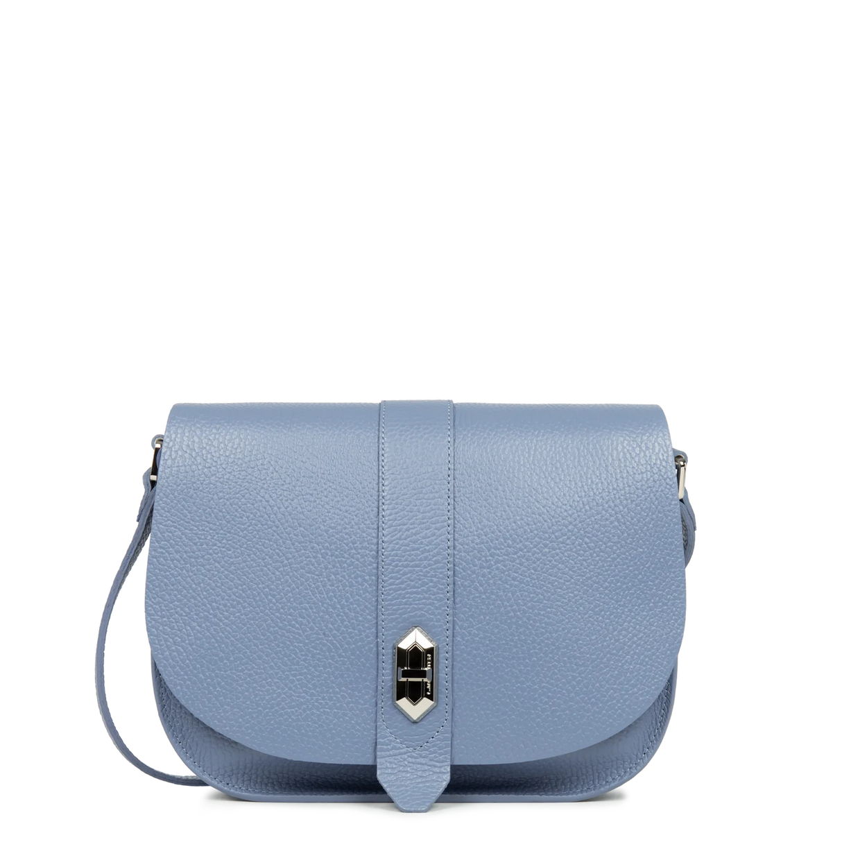 LANCASTER - Sac besace - Top Double - Bleu ardoise