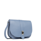 LANCASTER - Sac besace - Top Double - Bleu ardoise
