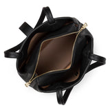 LANCASTER - Sac cabas épaule - Top Double - Noir