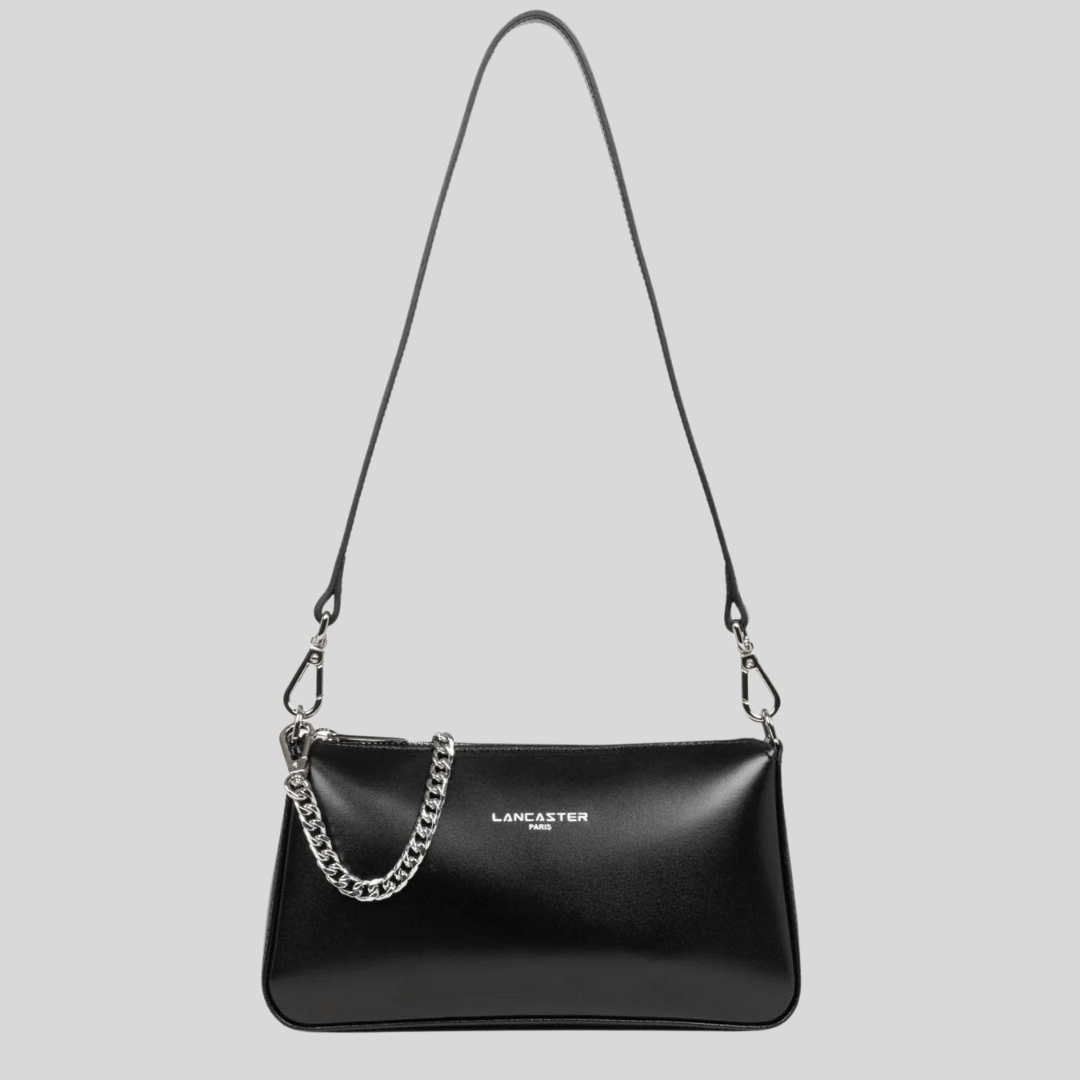 LANCASTER Sac trotteur Suave Even noir BAGADIE PARIS