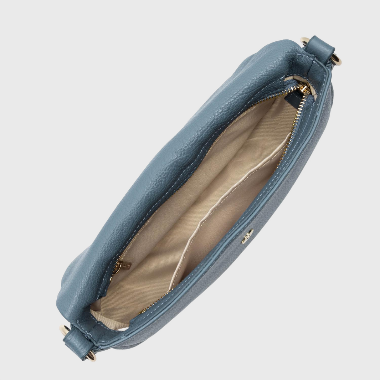 LANCASTER - Sac besace - Dune Gaia - Bleu