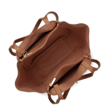 LANCASTER - Sac cabas épaule Gold