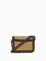 NAT & NIN - Sac bandoulière Alice Medium Paille
