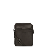 LANCASTER - Sac porté épaule homme en cuir lisse