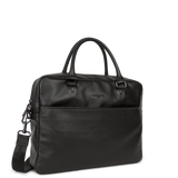 LANCASTER - Porte-documents homme en cuir lisse - Marron