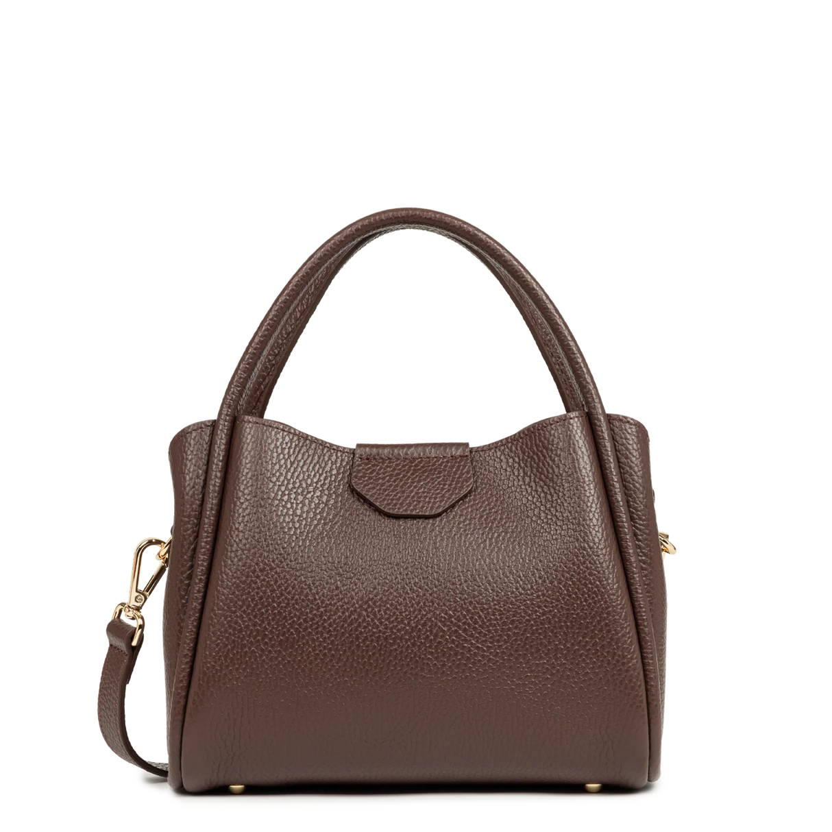 LANCASTER - Petit Sac à Main - Ida Double - Marron