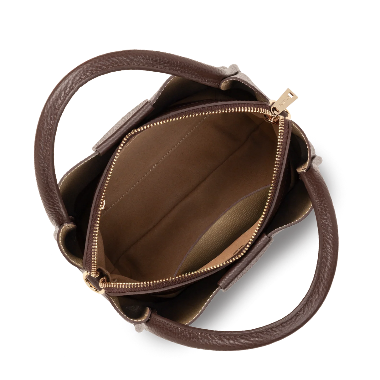 LANCASTER - Petit Sac à Main - Ida Double - Marron