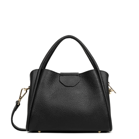 LANCASTER - Petit Sac à Main - Ida Double - Noir