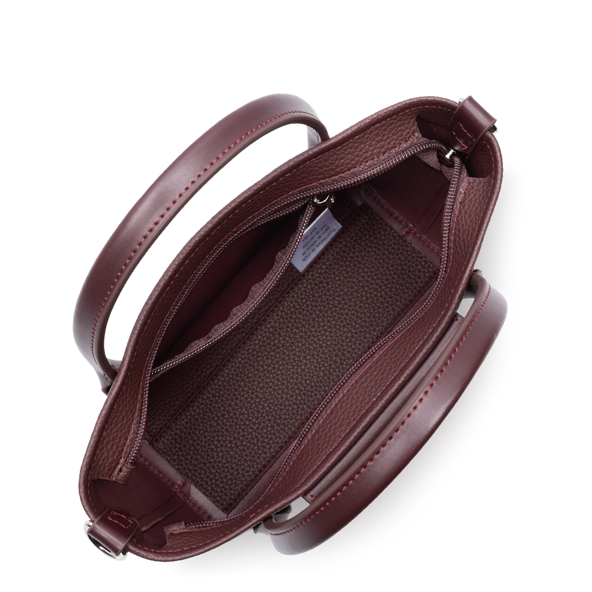 LANCASTER - Sac cabas main - Maya double KBA - Bordeaux