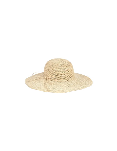 BAGATELLE - Capeline Lia en raphia naturel Bagatelle