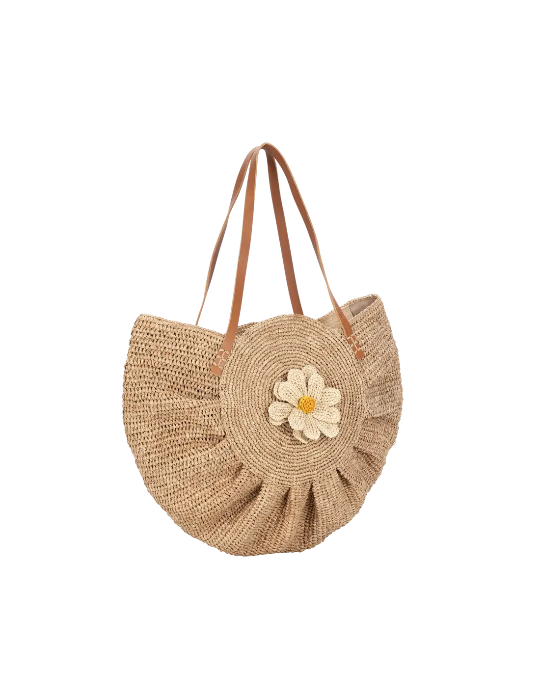 BAGATELLE - Sac Kombi en raphia naturel Bagatelle