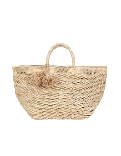 BAGATELLE - Sac Manaka en raphia naturel Bagatelle