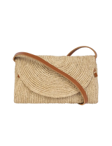 BAGATELLE - Pochette Andi en raphia naturel Bagatelle