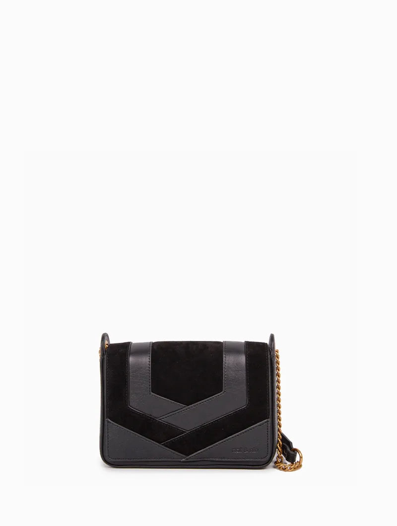 NAT & NIN - Sac bandoulière - Capri - Noir