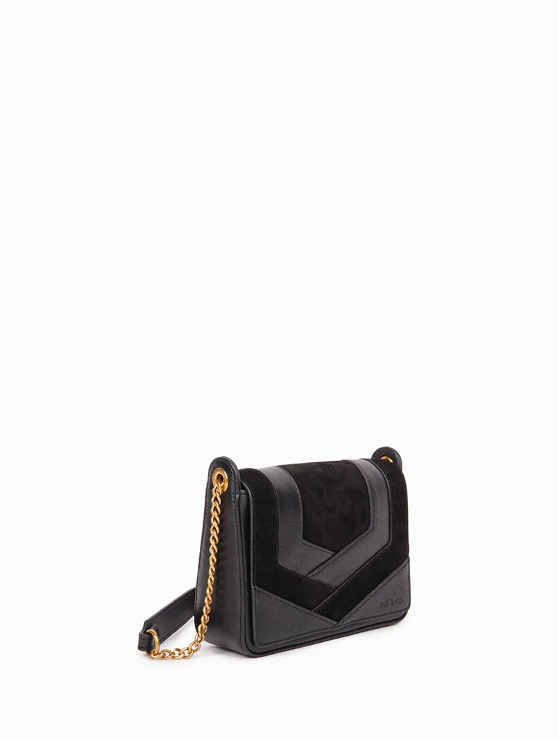 NAT & NIN - Sac bandoulière - Capri - Noir