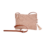 BAGATELLE - Pochette Nina en raphia naturel Bagatelle