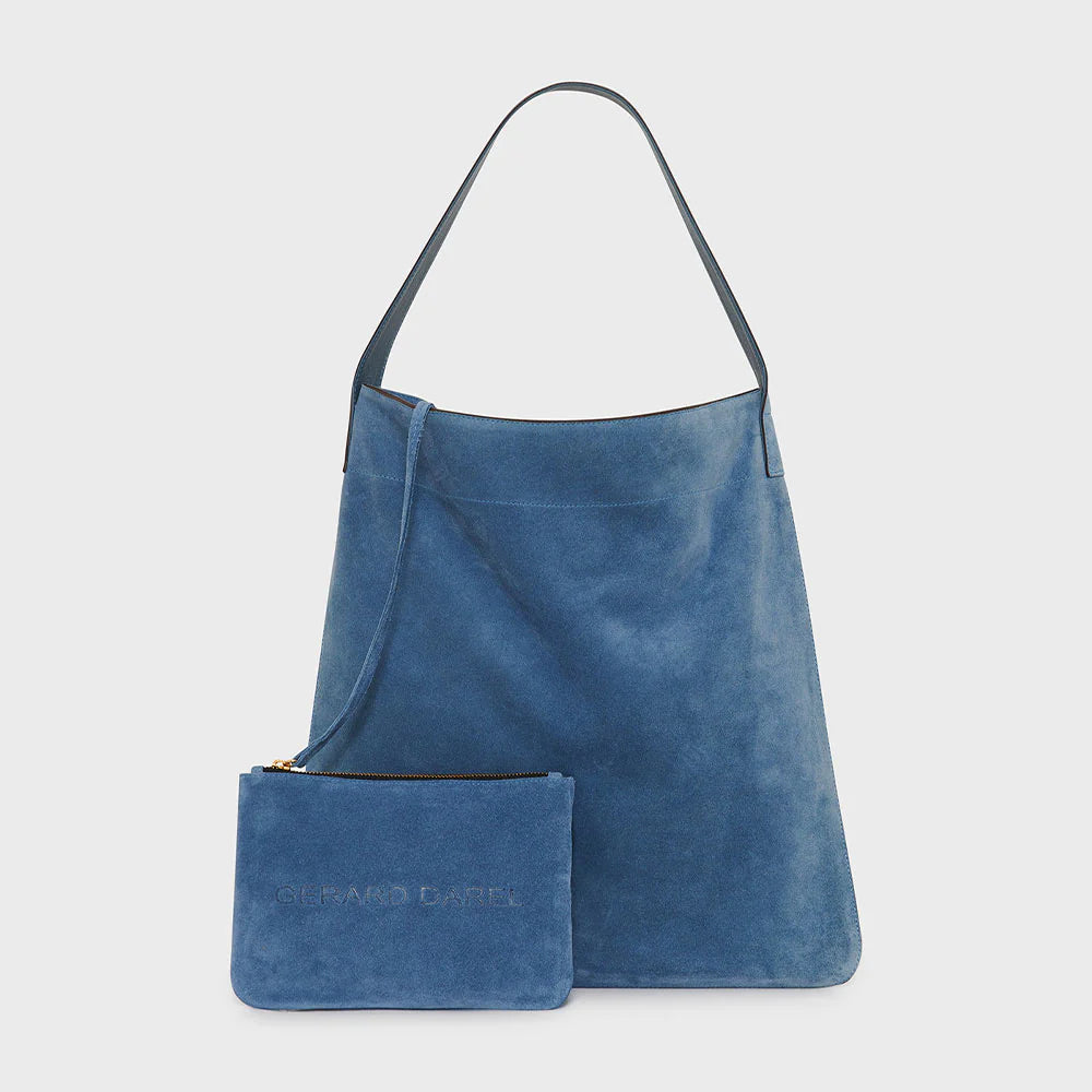GÉRARD DAREL - sac totebag porté épaule - Lady - Chambray