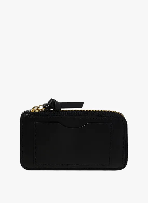 Porte-Cartes De Crédit Zippé Pour Femmes/Hommes - Cuir PU - 6,5x4,1x0,8 Pouces - Compact Et Sécurisé - 10