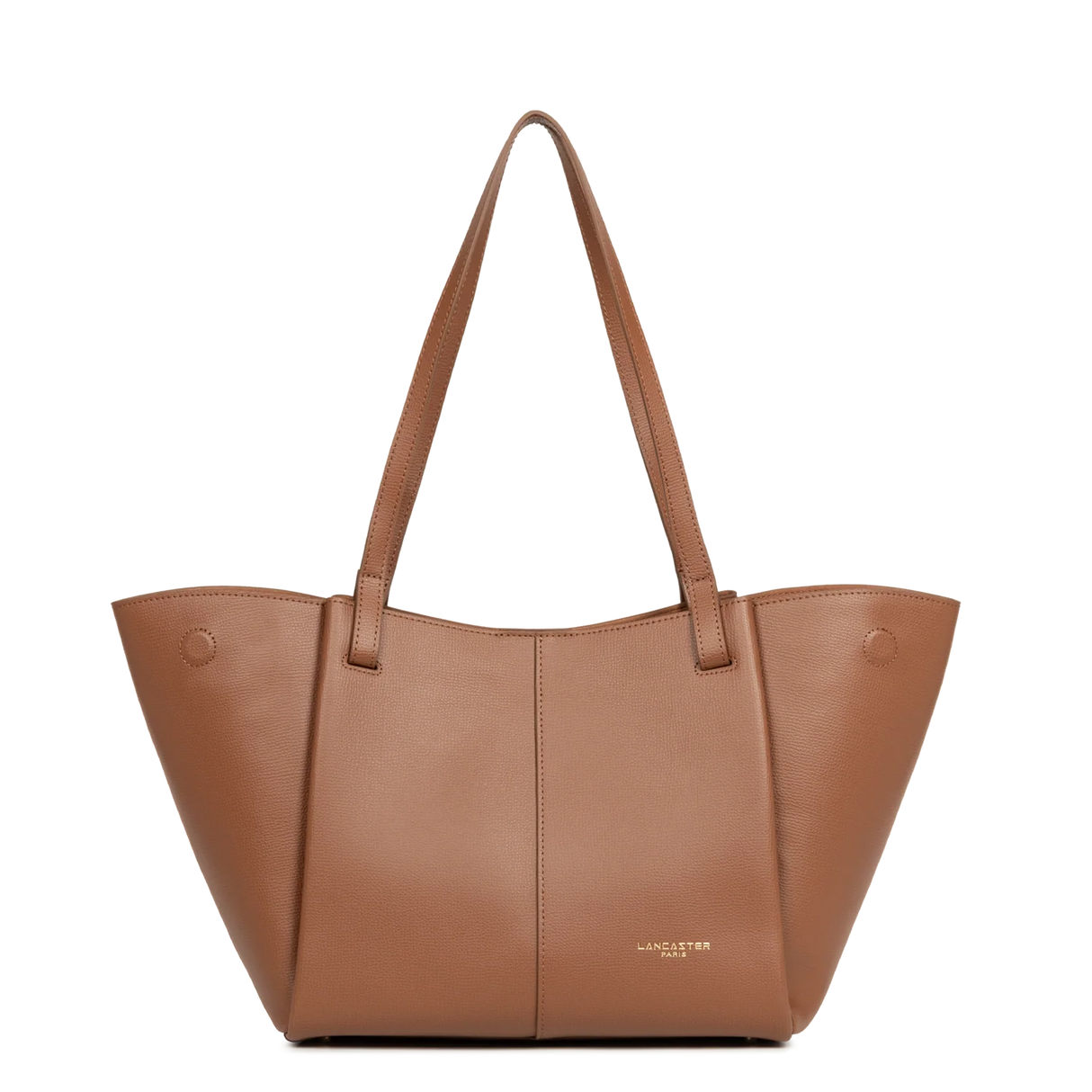 LANCASTER - Grand sac cabas épaule Lancaster Sierra Haus Camel
