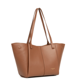 LANCASTER - Grand sac cabas épaule Lancaster Sierra Haus Camel