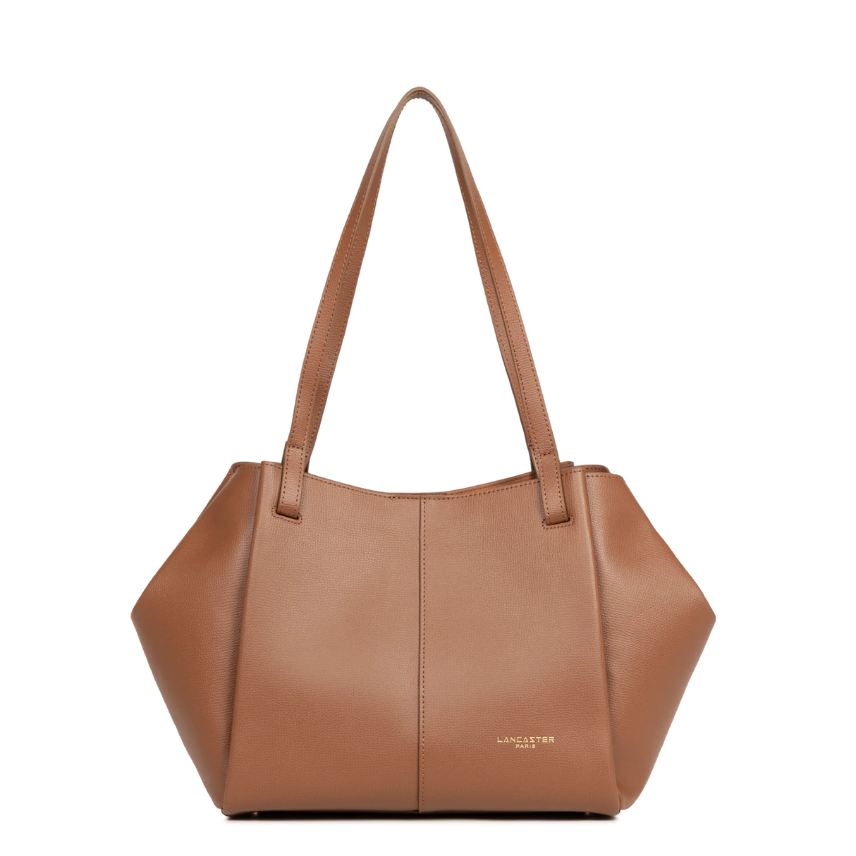 LANCASTER - Grand sac cabas épaule Lancaster Sierra Haus Camel