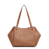 LANCASTER - Grand sac cabas épaule Lancaster Sierra Haus Camel