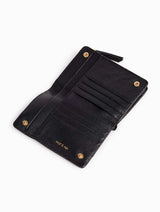 NAT & NIN - Portefeuille compact - Isis - Noir