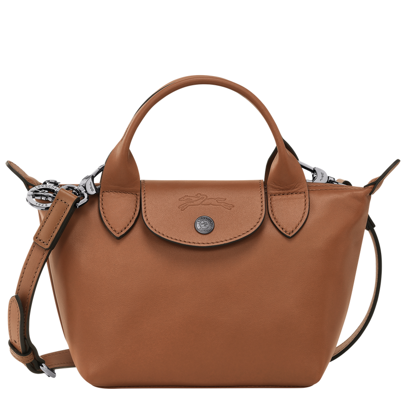 LONGCHAMP - Sac à main XS - Le Pliage Xtra - Cognac
