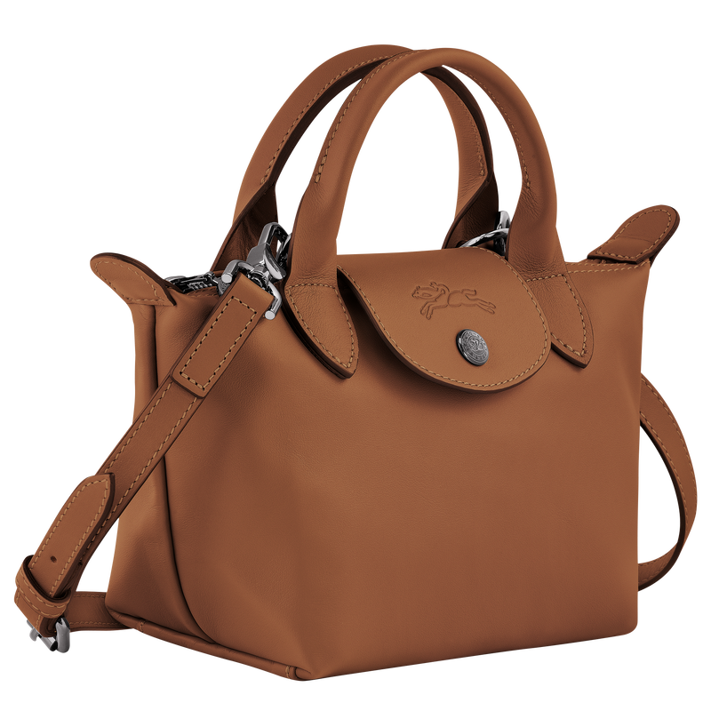 LONGCHAMP - Sac à main XS - Le Pliage Xtra - Cognac