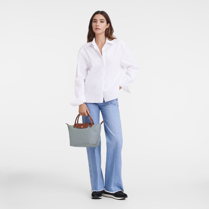 LONGCHAMP - Le pliage original - sac porté main M - Toile recyclée - Acier