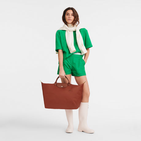 LONGCHAMP - Sac de voyage S - Le Pliage Green - chataigne
