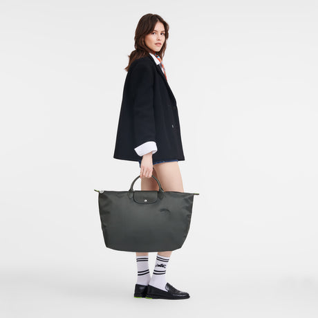 LONGCHAMP - Sac de voyage S - Le Pliage Green - Graphite