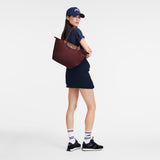 LONGCHAMP - Le pliage original - sac porté épaule M - Bordeaux