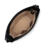 LANCASTER - Grand sac seau Dune en cuir grainé noir