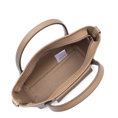 LANCASTER - Sac cabas main - Maya double KBA - Praline