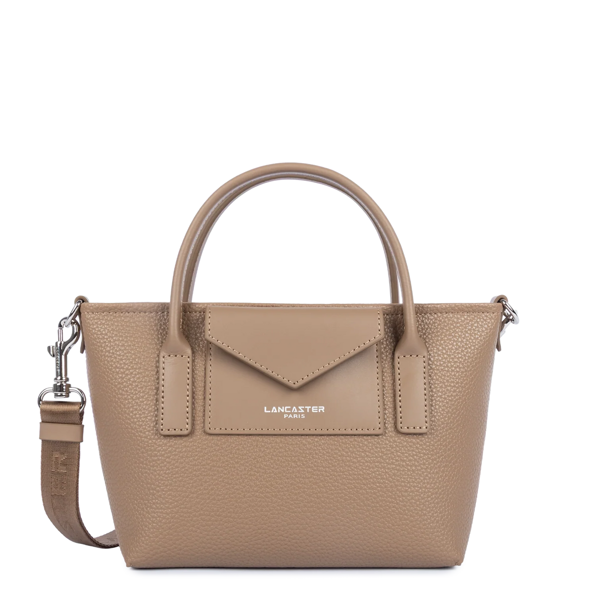 Sac cabas main Maya double KBA Praline Lancaster