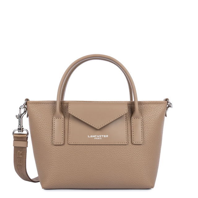 Sac cabas main Maya double KBA Praline Lancaster