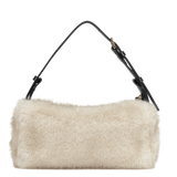 LANCASTER - Petit sac polochon Lancaster Moumoute ecru noir