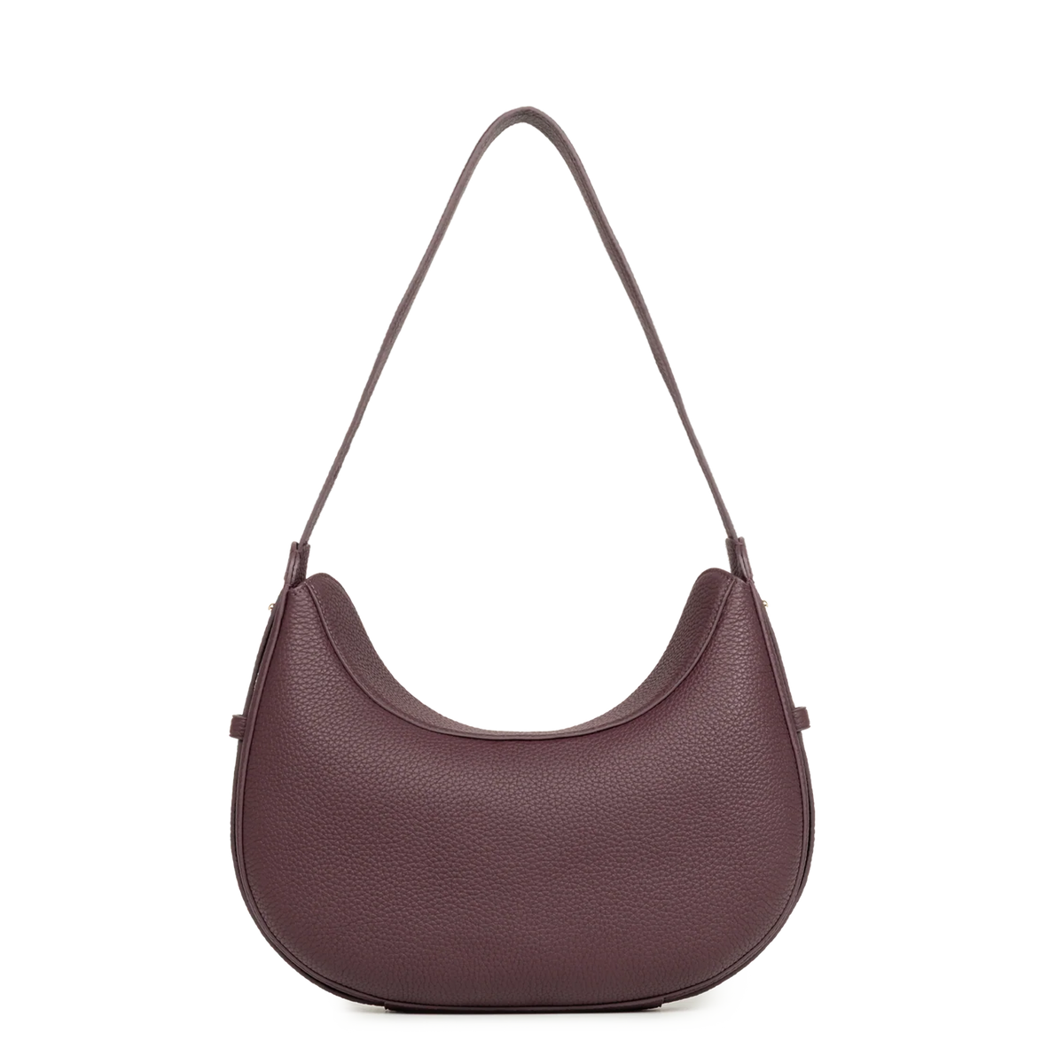 LANCASTER - Sac besace Lancaster Toro Ivy en cuir de taurillon Bordeaux