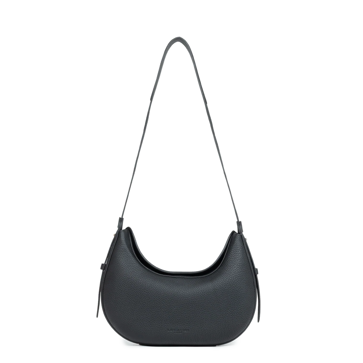 LANCASTER - Sac besace Lancaster Toro Ivy en cuir de taurillon Noir