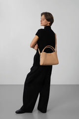 LANCASTER - Sac à Main - Ida Double - Naturel Beige