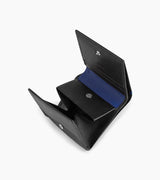 LE TANNEUR - Porte monnaie boite - Homme - Cuir lisse - Noir